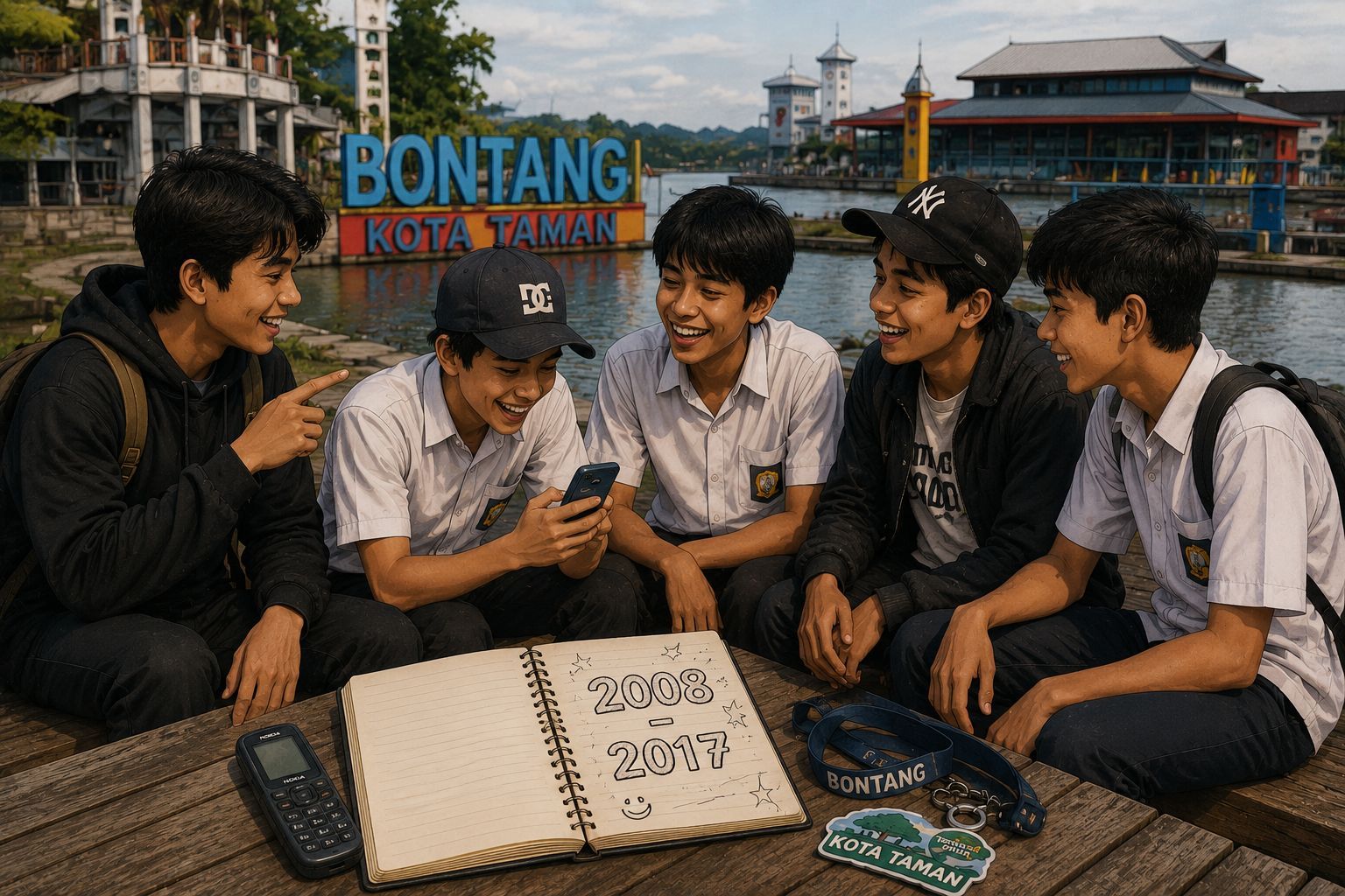 Muka Dahsu Kanma Kh? Nostalgia Bahasa Sandi Remaja Bontang Era 2008-2017