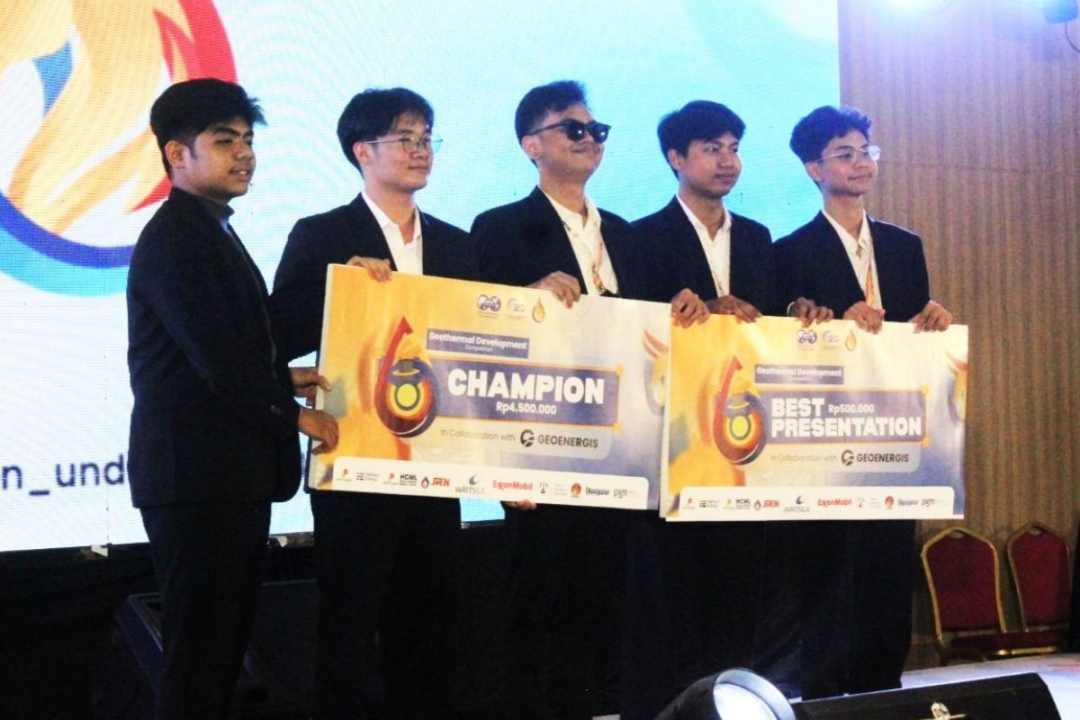 Angkat Potensi Energi di Flores, Tim ITB Juara 1 Kompetisi Geotermal Nasional 2026