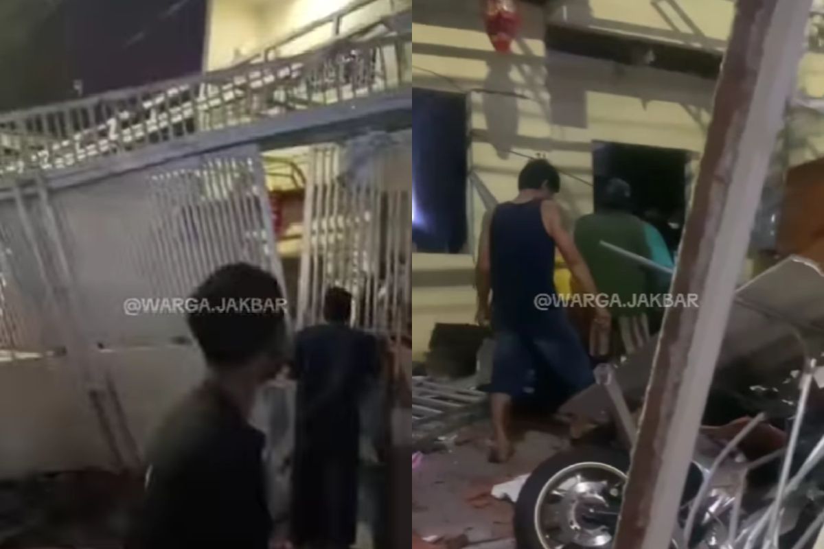 Ledakan Tabung Gas di Tambora, Satu Rumah Alami Rusak Parah