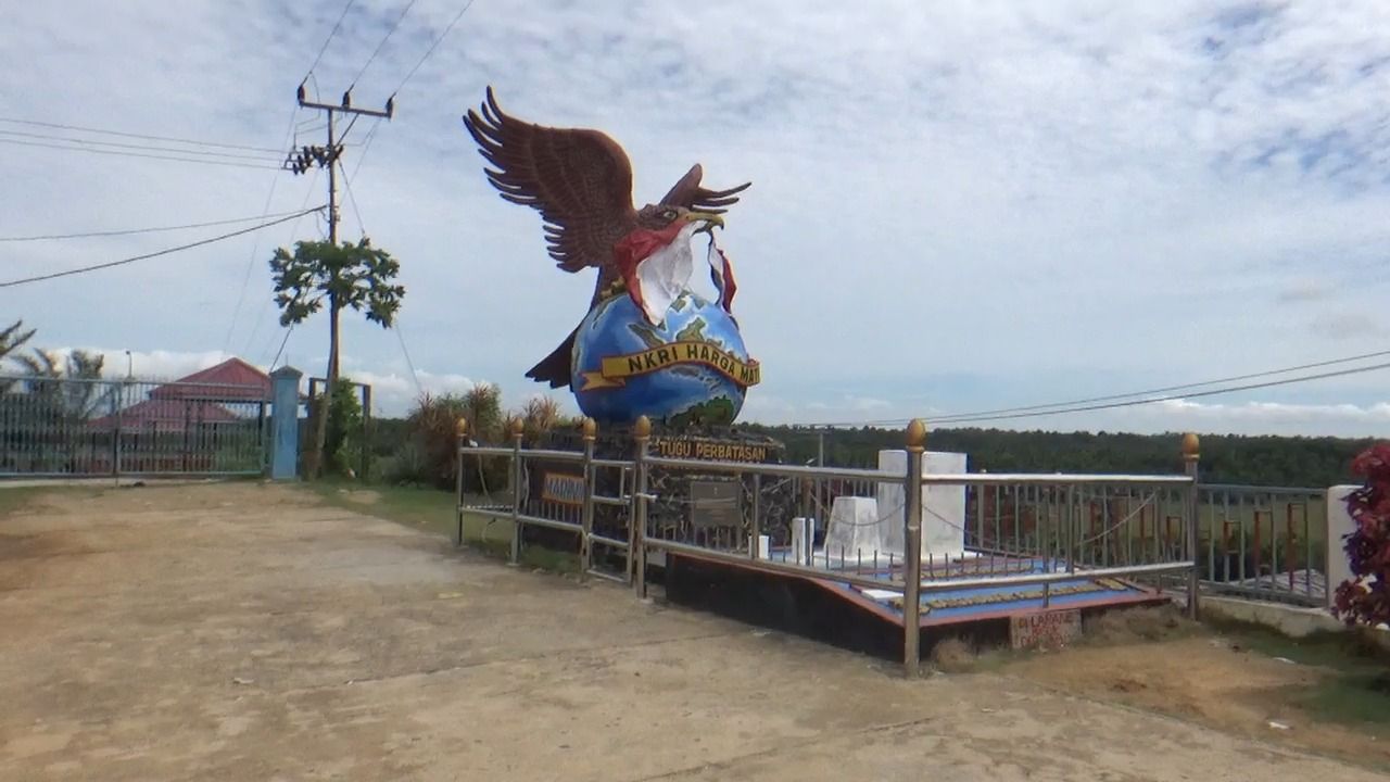 Tugu Perbatasan Garuda Perkasa Jadi Ikon Nasionalisme di Ujung Utara Indonesia