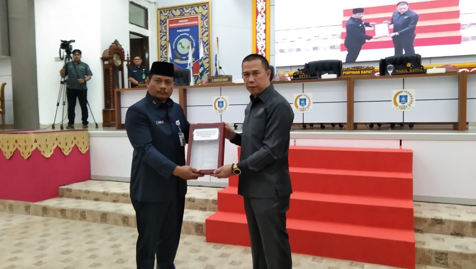 DPRD Babel Gelar Rapat Purna, Seluruh Fraksi Setujui Ranperda Pajak dan Retribusi Daerah
