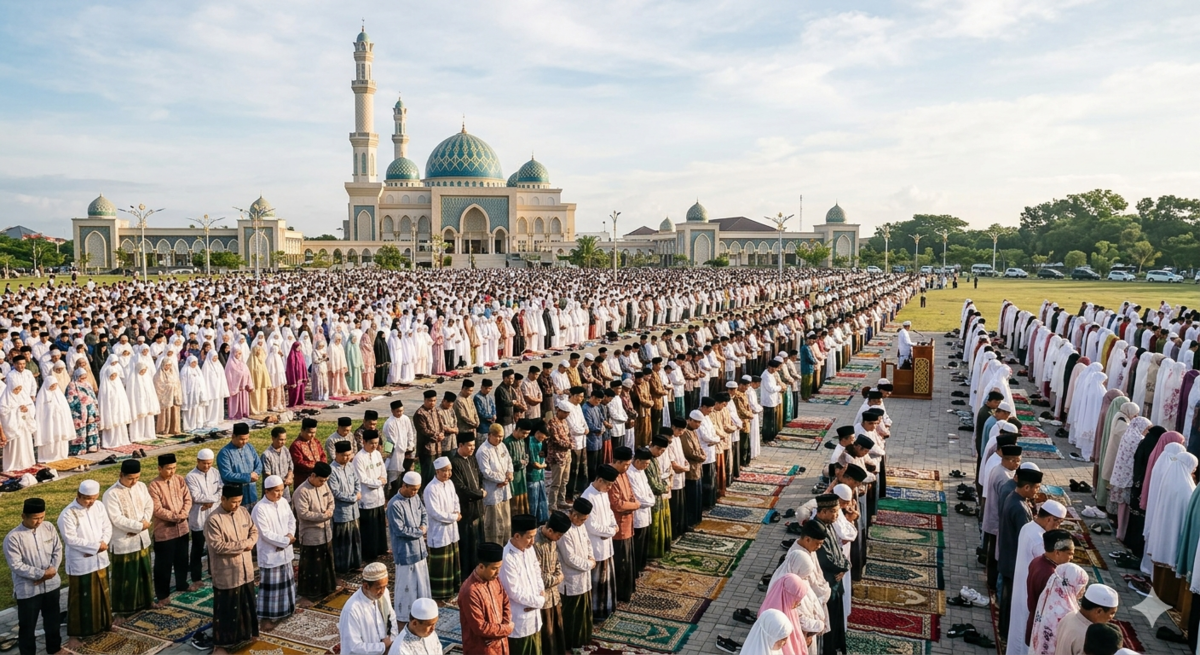 Daftar Lengkap Titik Lokasi Sholat Idul Adha 1447 H di Wilayah NTB