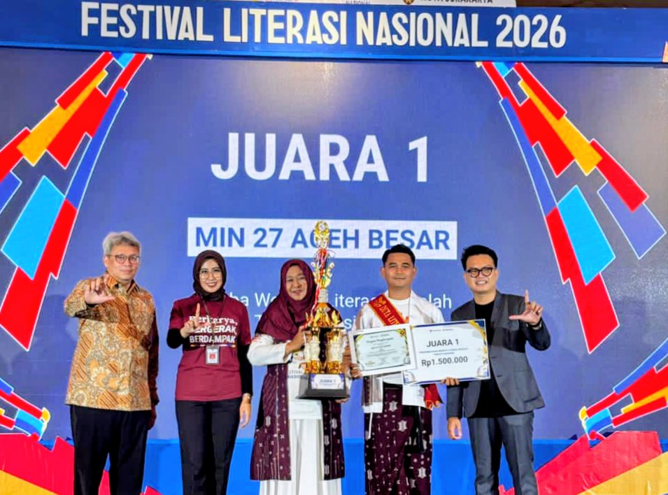 Bangga! MIN 27 Aceh Besar Raih 11 Award Bergengsi di FLN 2026