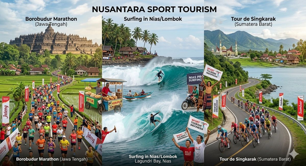 Nusantara Jadi Arena Dunia: Menilik Pesatnya Tren Sport Tourism yang Menggerakkan Ekonomi Daerah!