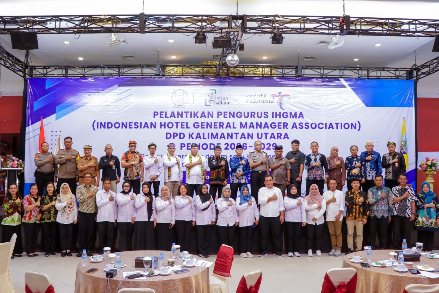 Pelantikan IHGMA Kaltara Diharapkan Perkuat Citra Pariwisata Daerah