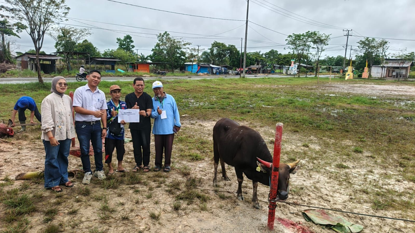 Masjid Baitul Amin PNS Tarakan Utara Tebar Kepedulian Lewat Kurban Iduladha 1447 H