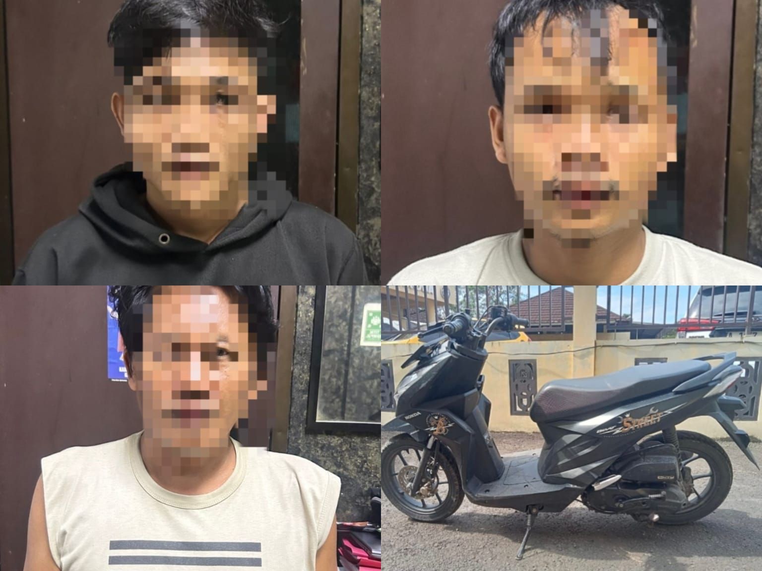 Komplotan Spesalis Pembobol Rumah Warga Dibekuk Polres Serang