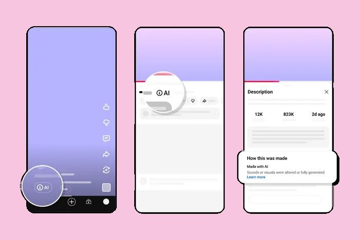 YouTube Kini Beri Label untuk Konten yang Dihasilkan AI