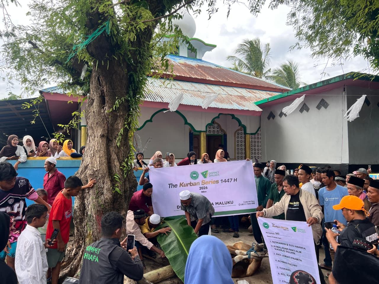 Dompet Dhuafa Terjang Ombak, Bawa Sapi untuk Idul Adha Warga di Pedalaman Pulau Tiga Maluku