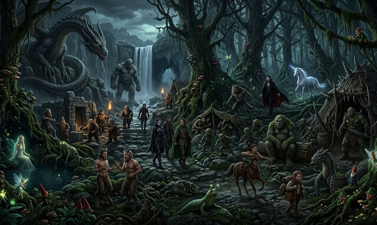 22 Makhluk Mitologi Penghuni Hutan dalam Legenda Cerita Rakyat Eropa