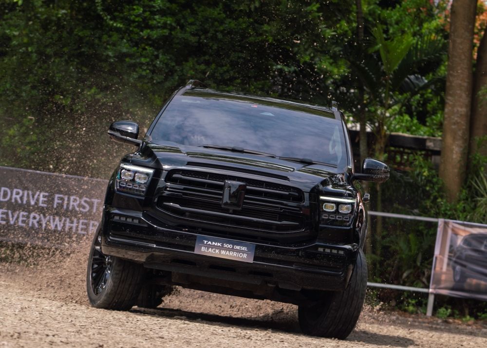 GWM Tank 500 Diesel Black Warrior Edition Serba Hitam