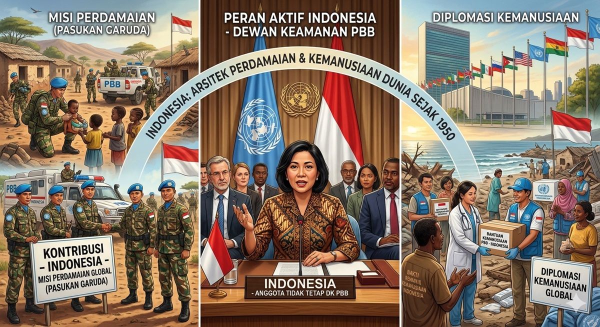Bukan Bangsa Penonton! Bagaimana Pasukan Garuda dan Diplomasi Indonesia Mewarnai Sejarah PBB