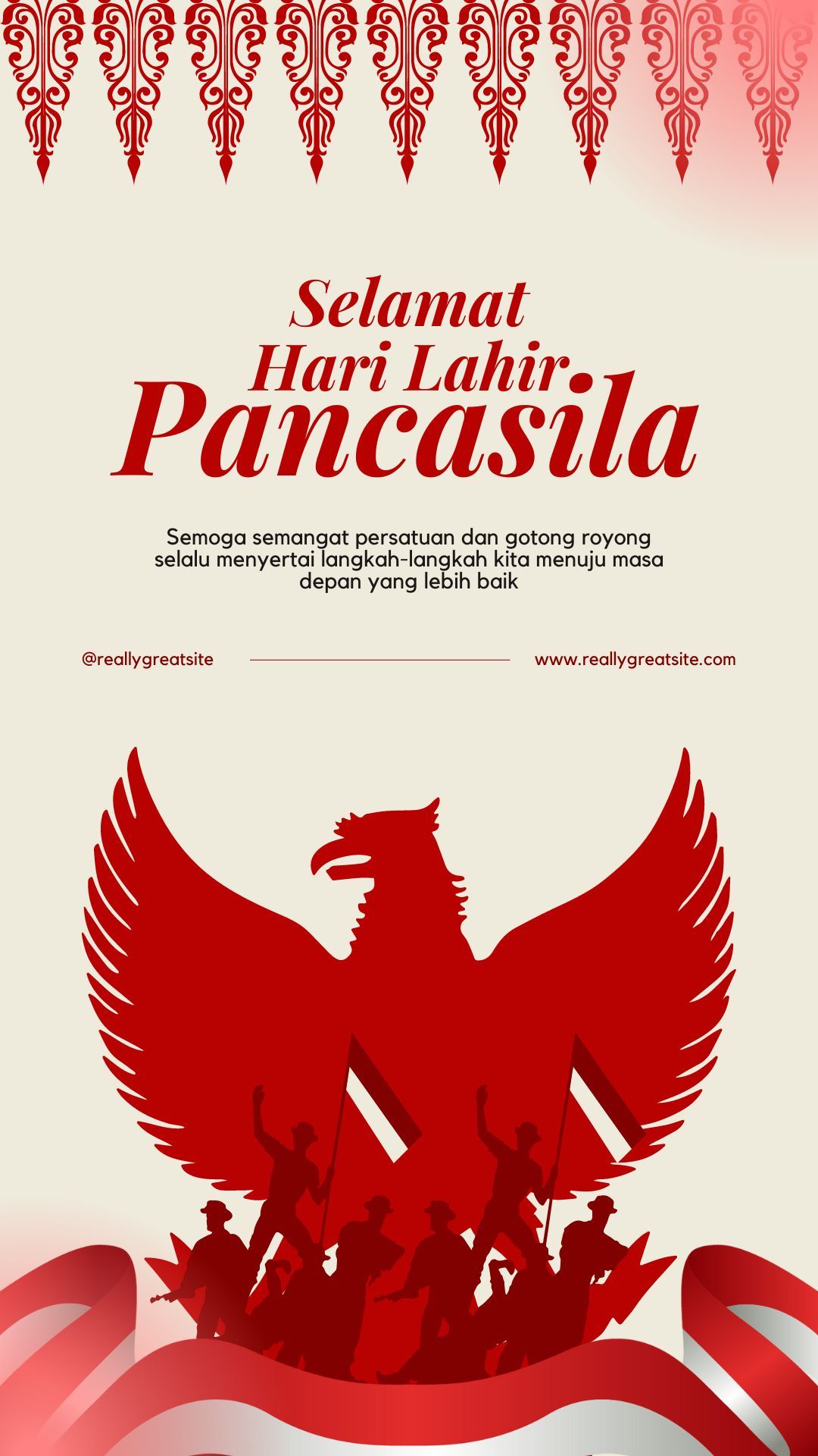 25+ Kata Bijak & Ucapan Selamat Hari Lahir Pancasila 2026, Cocok untuk Status Media Sosial!