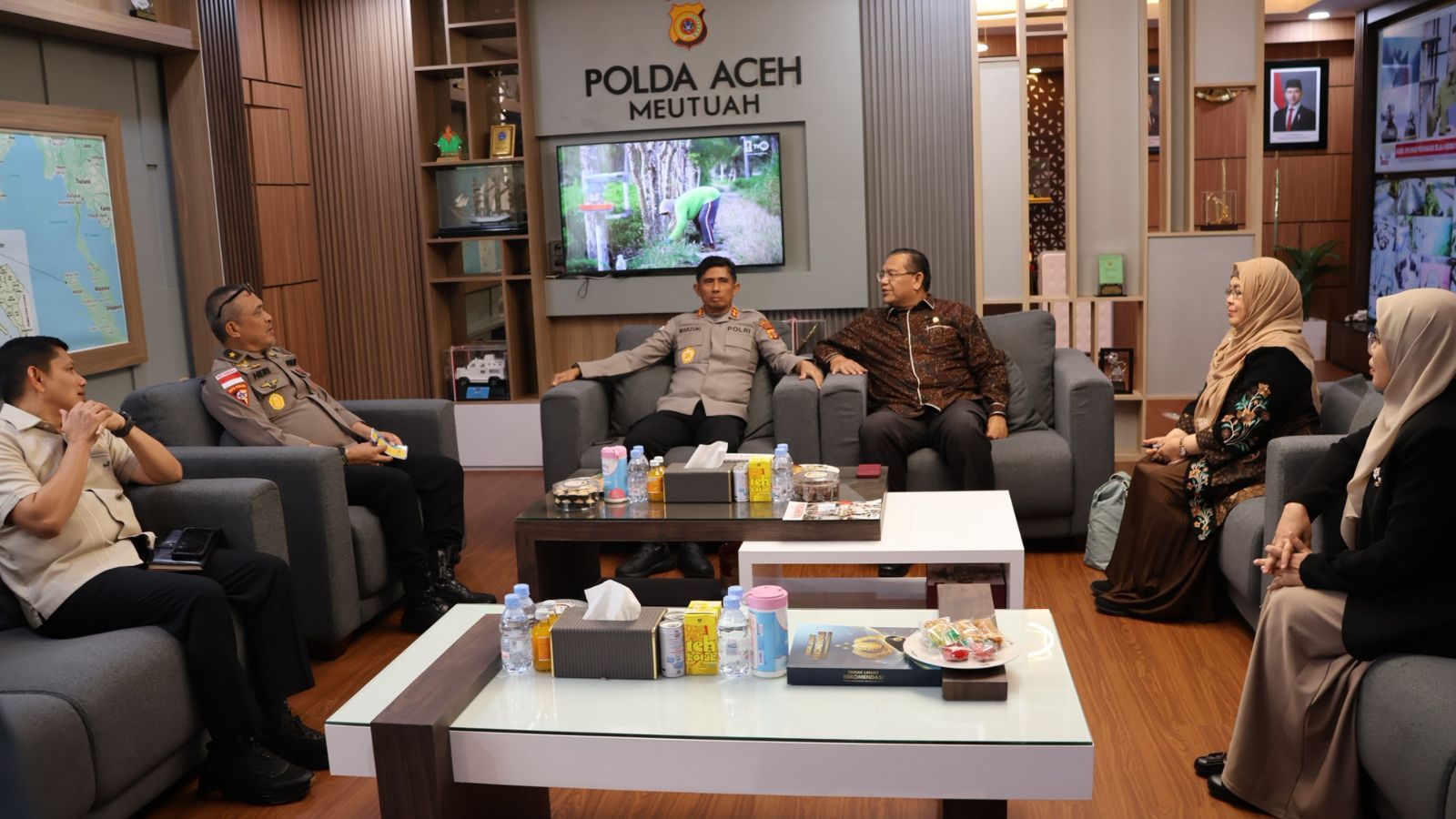 UIN Ar-Raniry Audiensi ke Polda Aceh, Bahas Sinergi Kampus dan Keamanan