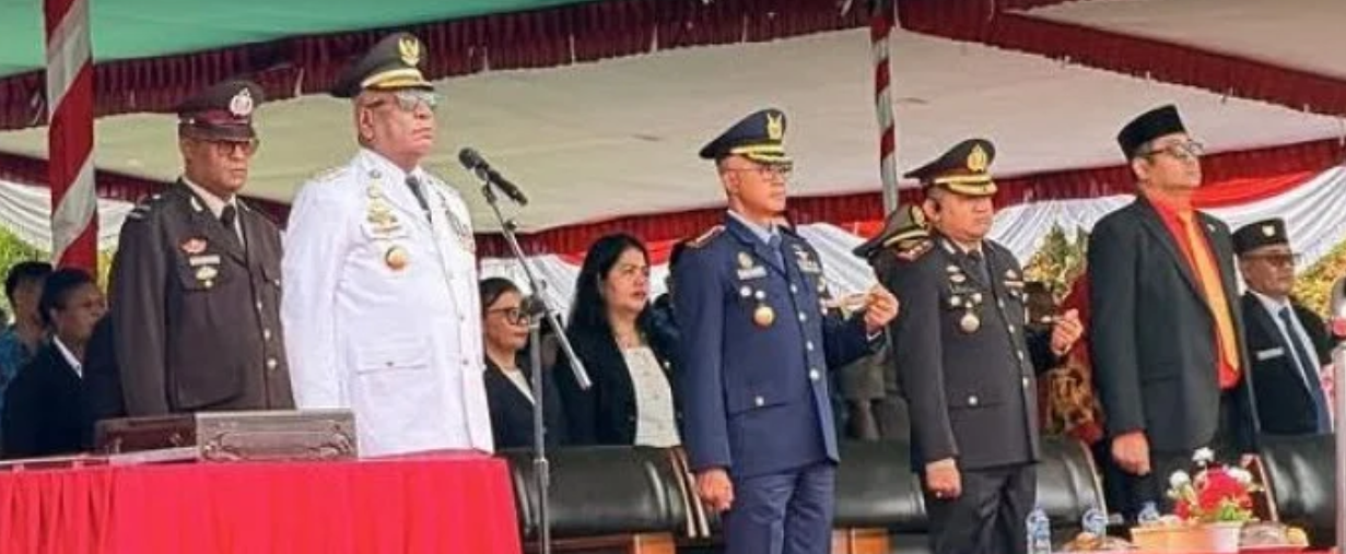 Pesan Penting Di Balik Upacara Hari Lahir Pancasila Di Mimika, Bupati Ingatkan Peran Indonesia Bagi Perdamaian Dunia
