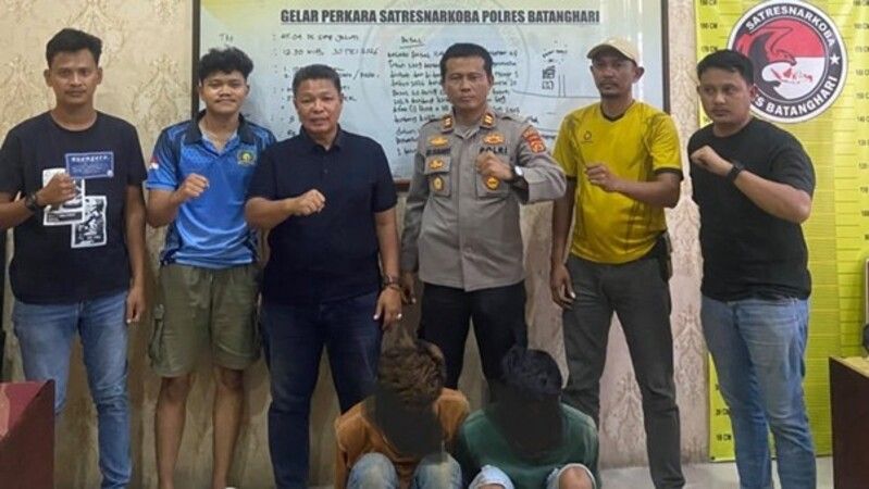 Gerak Cepat Respons Laporan Warga, Polisi Amankan 2 Terduga Pengedar dan 9 Paket Sabu