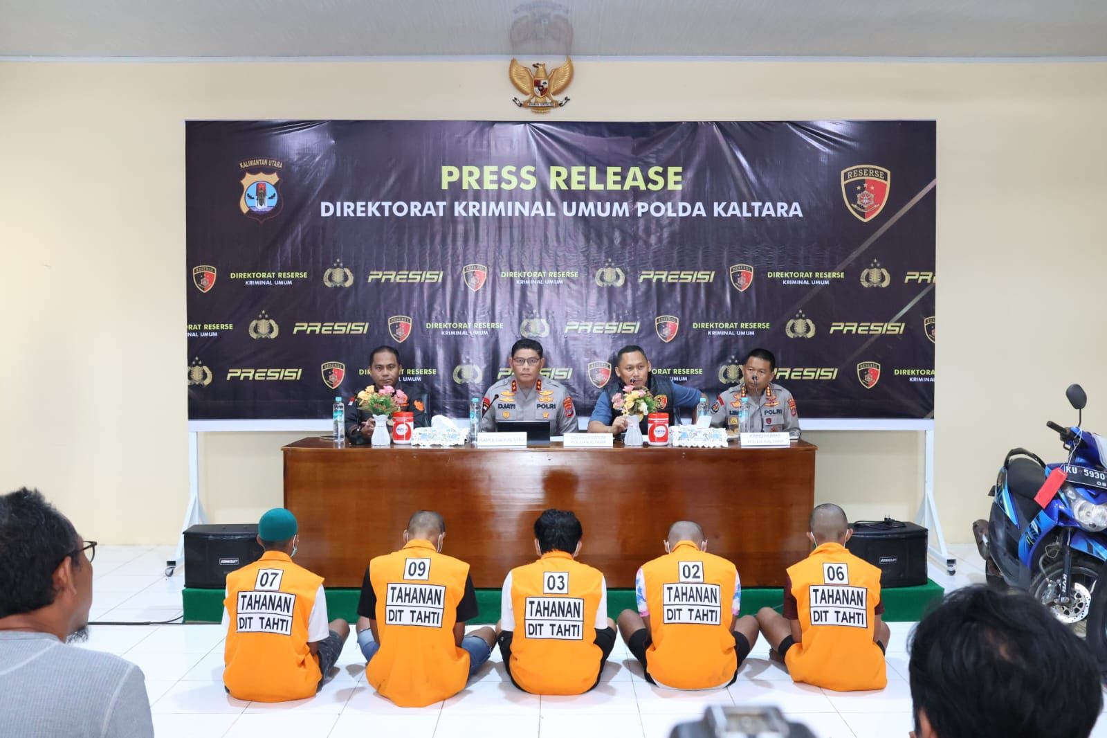 Polda Kaltara Persempit Ruang Gerak Pelaku Kejahatan, 58 Kasus Pencurian Berhasil Diungkap