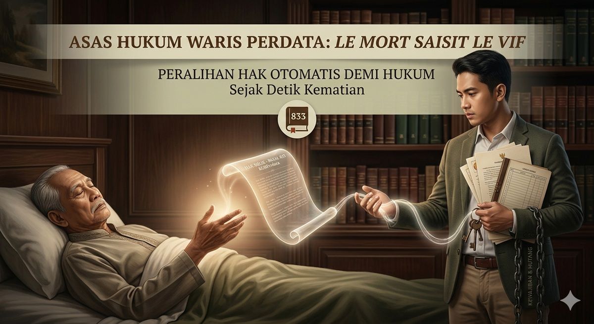 Mendemistifikasi Asas Le Mort Saisit Le Vif: Mengapa Hak Waris Beralih Otomatis Tanpa Menunggu Pengadilan!