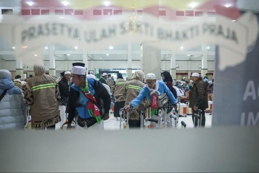 Ratusan Jamaah Haji Bersyukur Karena Mereka Mendapatkan Layanan Terbaik Selama Beribadah