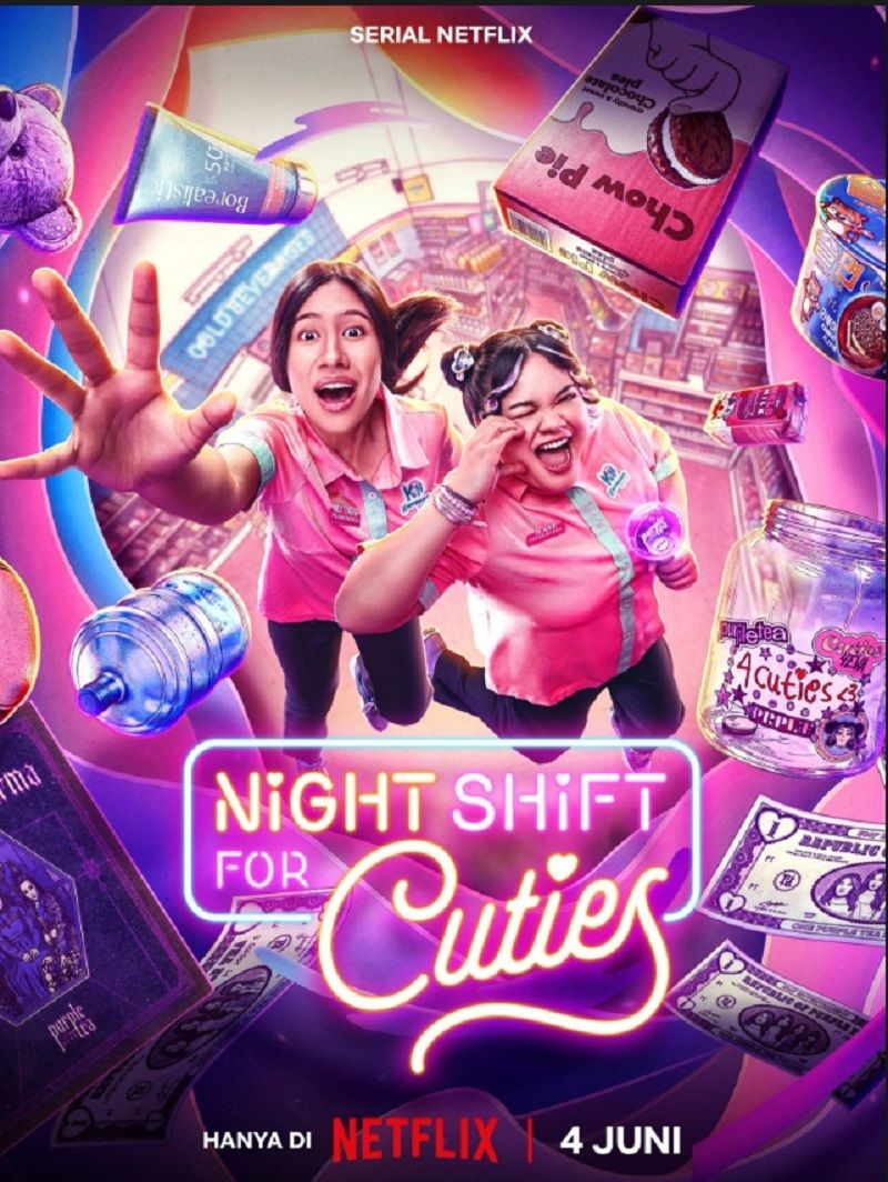 Menyelami Dunia Fandom Kpop di Night Shift For Cuties dari Kacamata Muti dan Jenar, Serial Indonesia Terbaru di Netflix