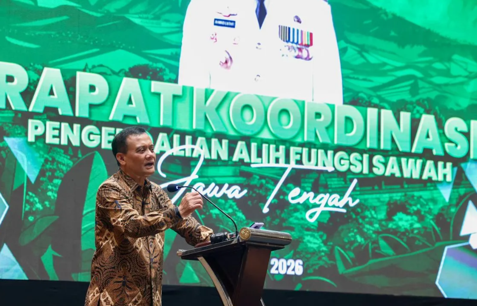 Pemprov Jateng Targetkan Lahan Sawah Dilindungi Minimal 970 Ribu Hektare