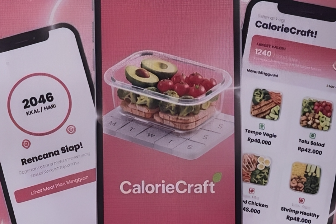 Mahasiswa BINUS Bekasi Ciptakan CalorieCraft, Aplikasi Makan Sehat untuk Permudah Gaya Hidup di Tengah Kesibukan