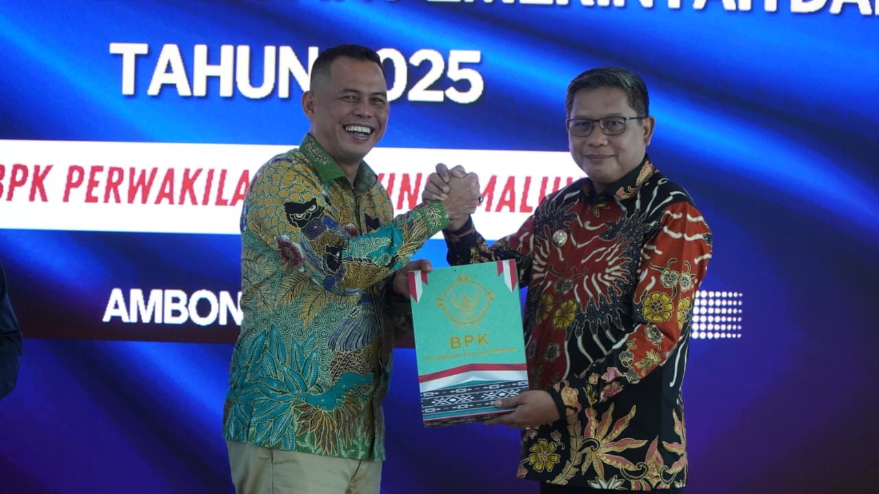 Pemkot Ambon Raih Opini WTP, Bukti Perbaikan Tata Kelola Keuangan Daerah
