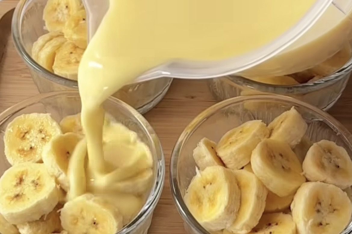 Resep Baked Banana Egg Milk, Dessert Pisang Panggang Lembut dan Mudah Dibuat
