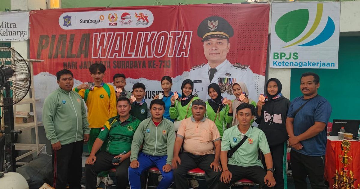 Atlet Wushu Kabupaten Probolinggo Sumbang Delapan Medali di Kejurprov Jatim Wushu Sanda Piala Wali Kota Surabaya 2026