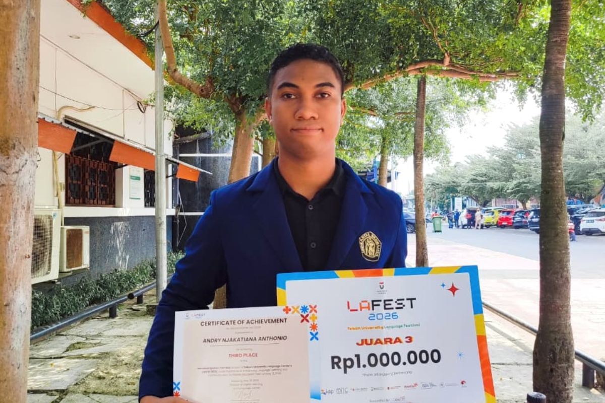 Belajar Sejak Kecil, Mahasiswa UB Asal Madagaskar Juara Lafest Competition 2026 Kategori Bahasa Indonesia