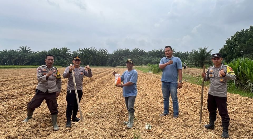Pemdes Sri Agung Gandeng Kelompok Tani Sukseskan Program Ketahanan Pangan 2026 di Tanjab Barat