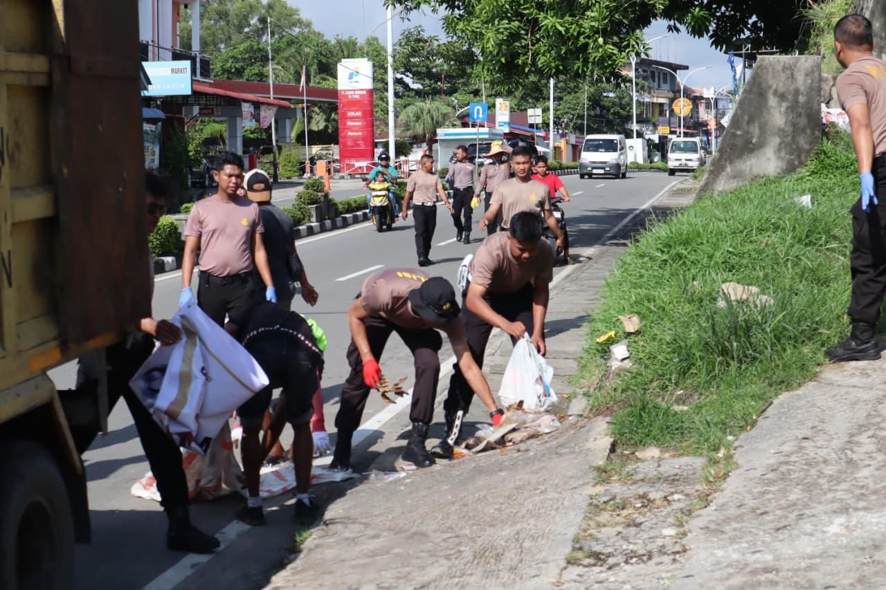 Gerakan Indonesia ASRI Jadi Wujud Kepedulian Polres Nunukan terhadap Lingkungan