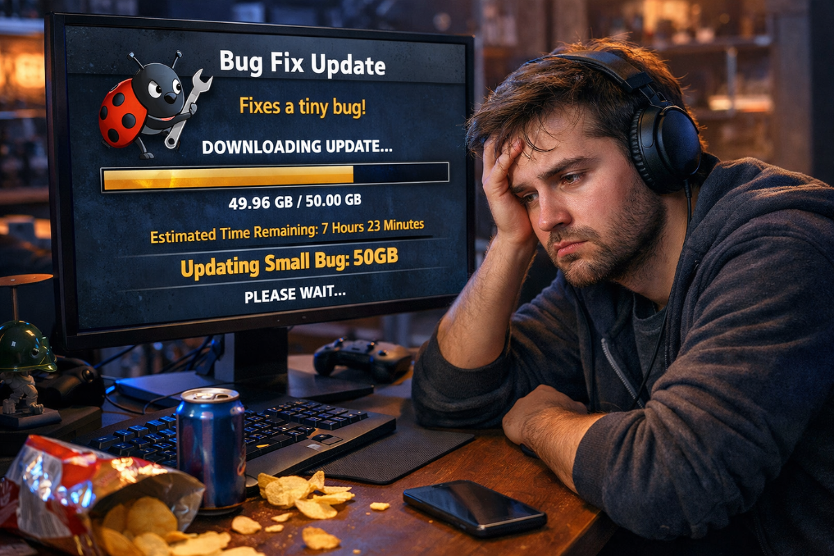 Bikin Storage Penuh! Ini Alasan Teknis Kenapa Update Bug Kecil di Game Bisa Sampai Puluhan Gigabyte