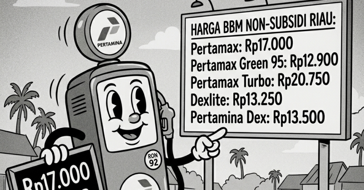 Harga Pertamax di Riau Tembus Rp17.000 per Liter, Jadi Yang Tertinggi di Indonesia