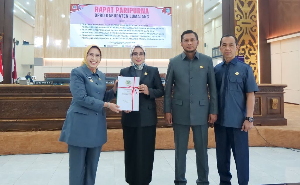 Pertanggungjawaban APBD Lumajang 2025 Dibahas DPRD, Bupati Tegaskan Anggaran Harus Berdampak bagi Masyarakat