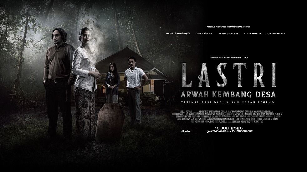 Trailer dan Poster Lastri Resmi Dirilis, Teror Arwah Kembang Desa Siap Menghantui Bioskop Juli 2026
