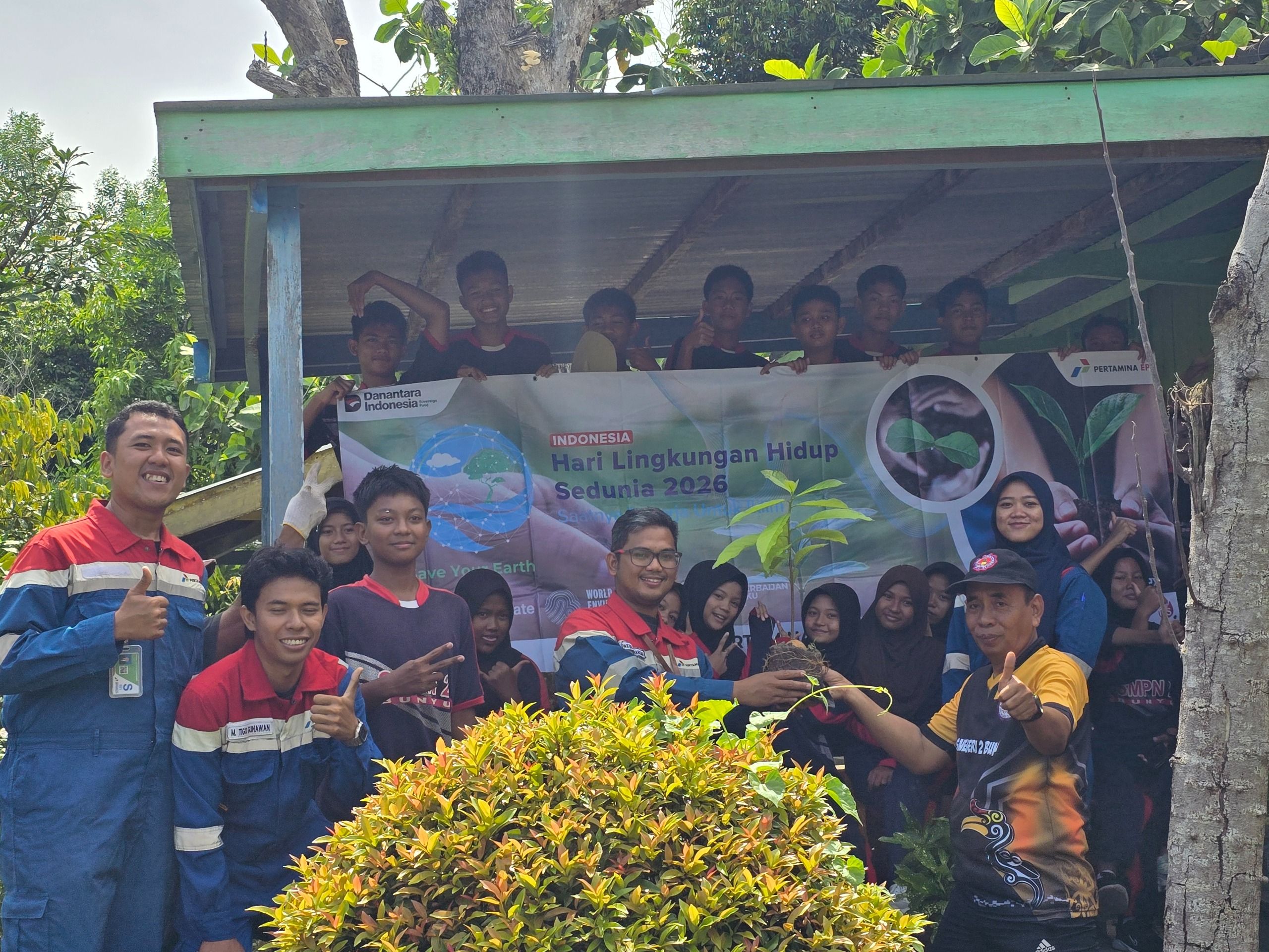 Pertamina EP Bunyu dan SMPN 2 Bunyu Bangun Generasi Peduli Lingkungan