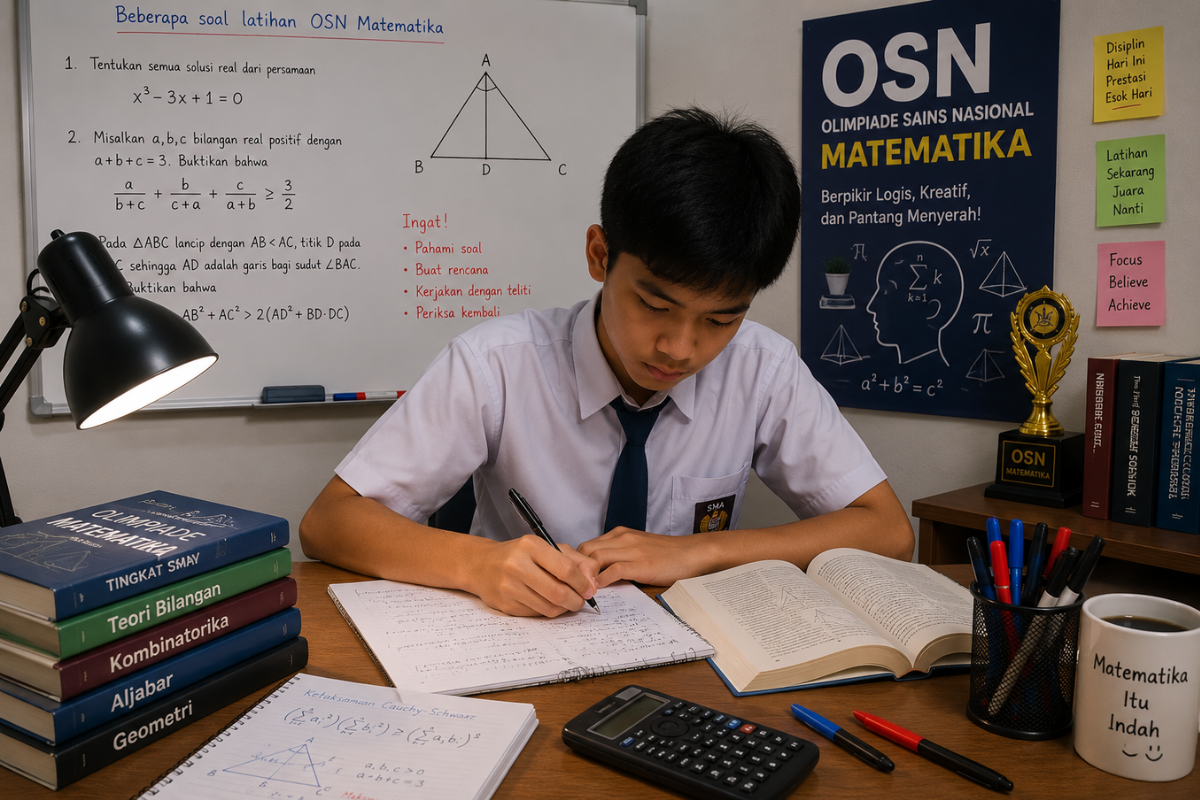 10 Contoh Soal OSN Matematika SD Lengkap dengan Jawaban dan Pembahasannya