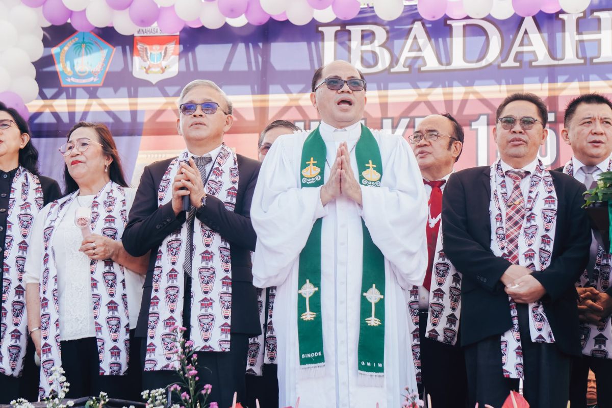 Dua Abad Membawa Terang, GMIM Rayakan 195 Tahun Pekabaran Injil