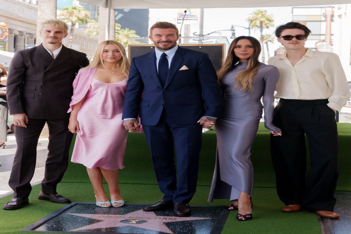 David Beckham Jadi Pesepakbola Inggris Pertama yang Dapat Penghargaan Hollywood Walk of Fame