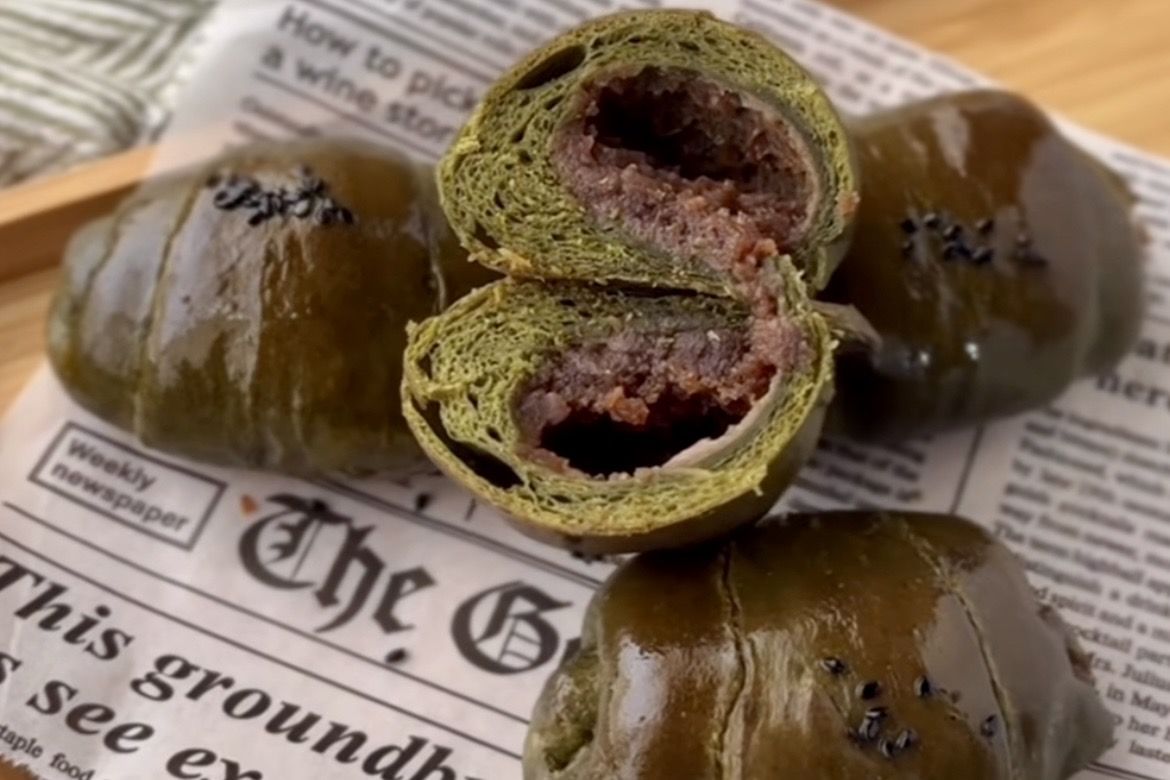 Resep Salt Bread Matcha Ala Bakery, Empuk dan Wangi Banget