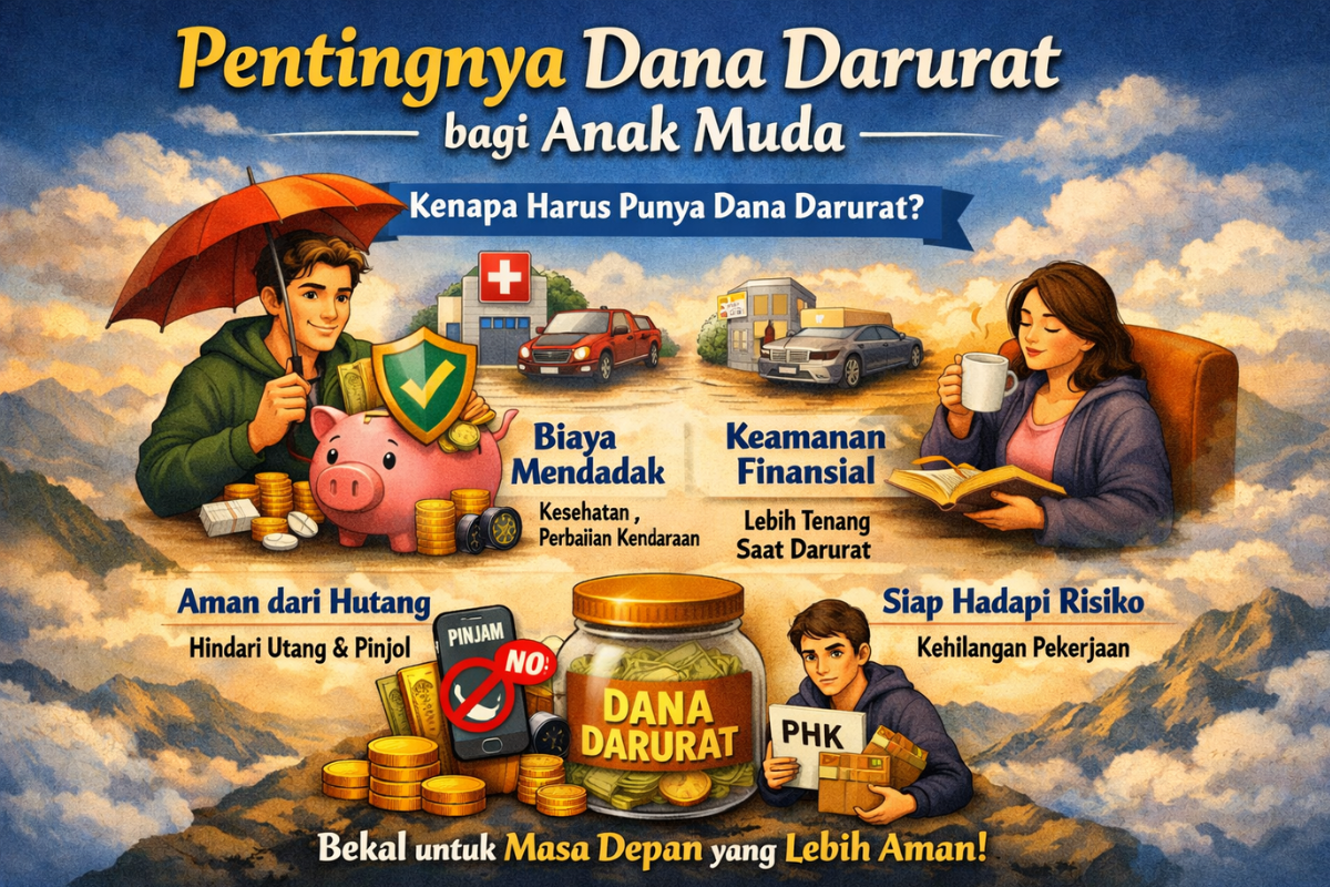 Anti Boncos Jelang Akhir Bulan, Ini 5 Alasan Anak Muda Wajib Punya Dana Darurat dari Sekarang