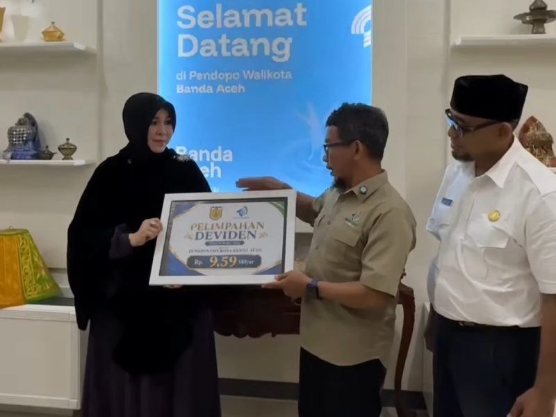 Perumdam Tirta Daroy Catat Kinerja Gemilang, Pemko Banda Aceh Terima Dividen Tahunan