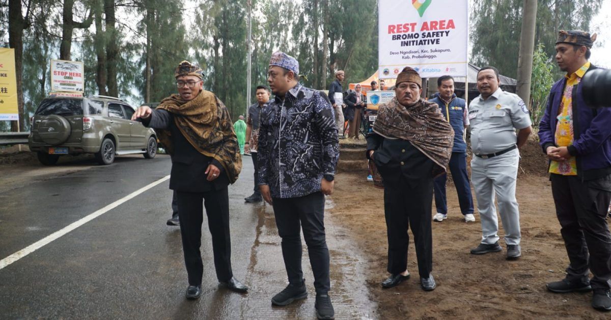 Wabup Probolinggo Resmikan Rest Area Bromo Safety Initiative, Tingkatkan Keselamatan Wisatawan Menuju Gunung Bromo