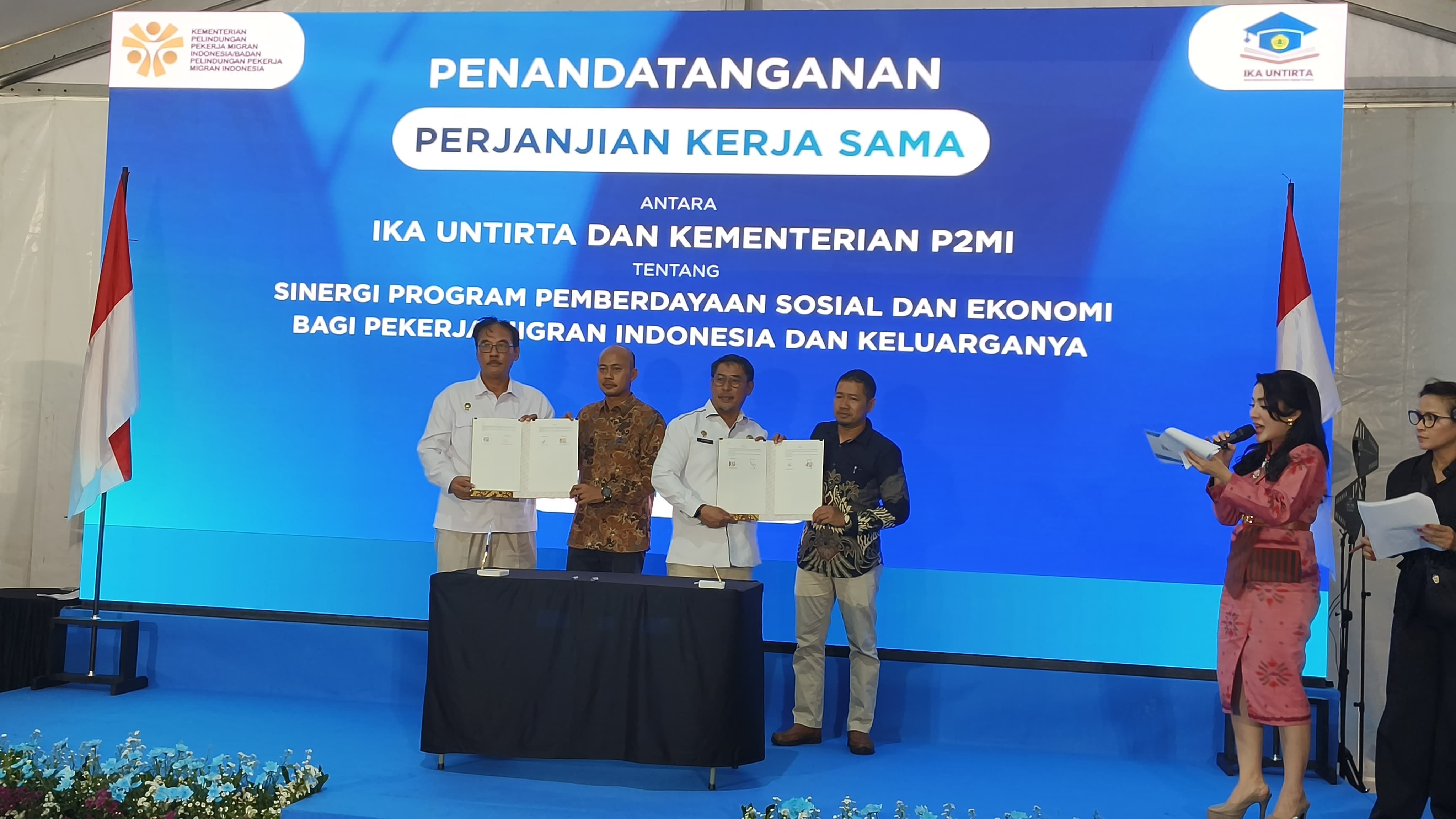 Kementerian P2MI dan IKA Untirta Bangun Ekosistem Pekerja Migran Terampil, Siapkan SDM hingga Modal Usaha