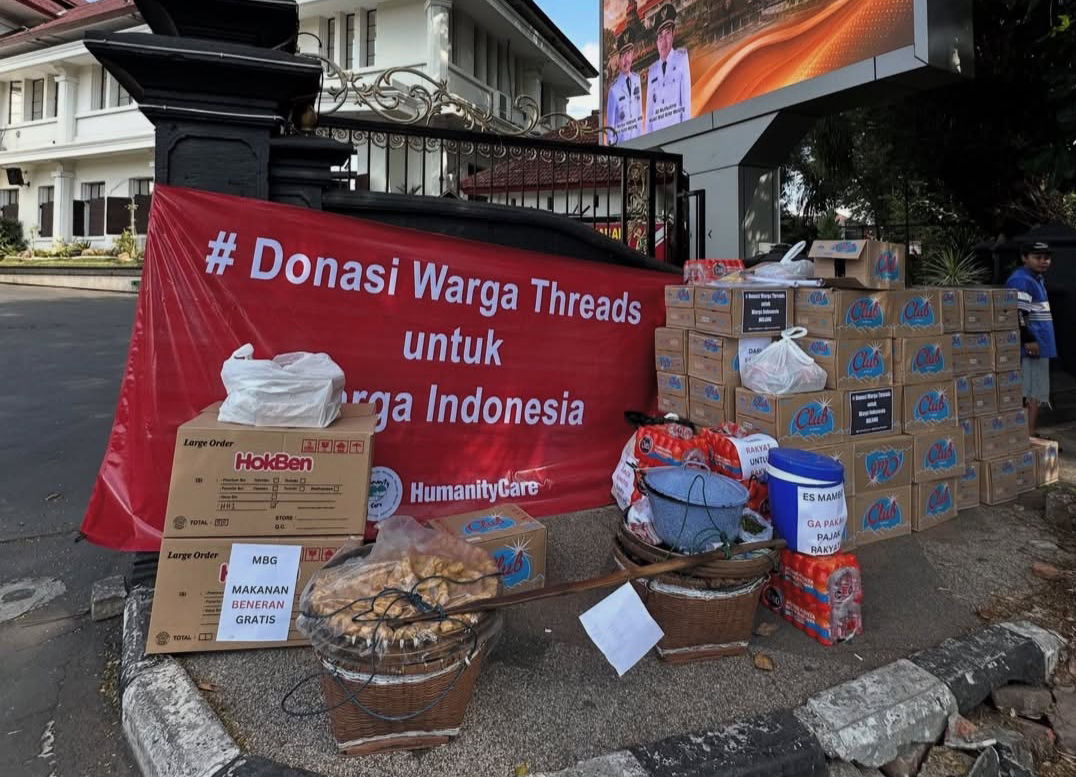Saat Jalanan Menjadi Ruang Solidaritas, Warga Malang Dirikan Posko Logistik untuk Mahasiswa Aksi