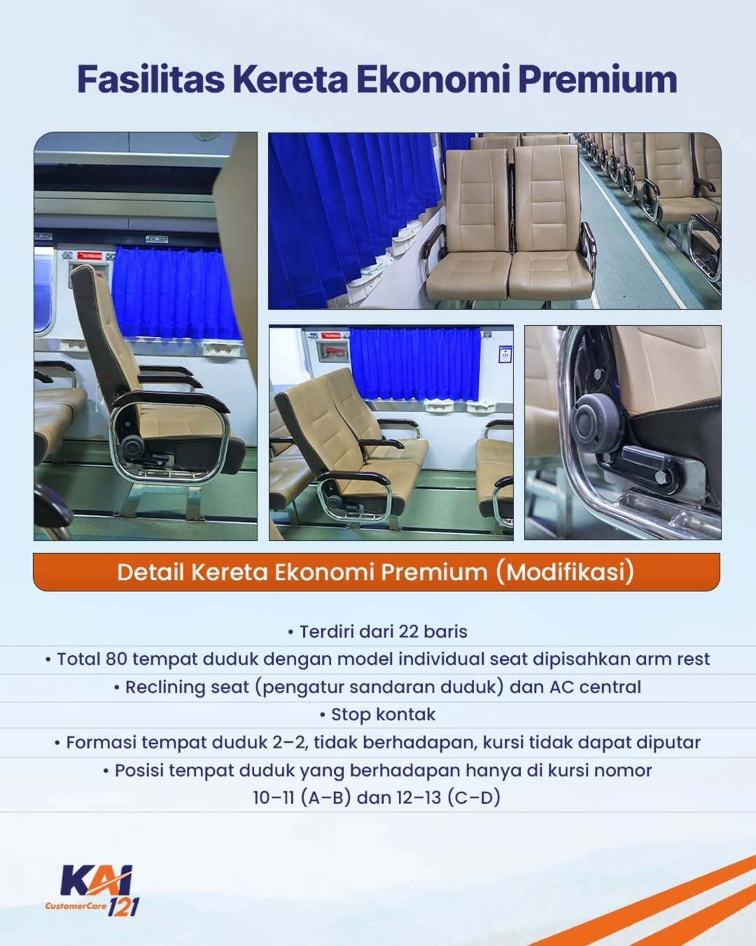 KA Rajabasa Upgrade ke Ekonomi Premium Mulai 4 Juli 2026, Perjalanan Lampung–Palembang Makin Nyaman