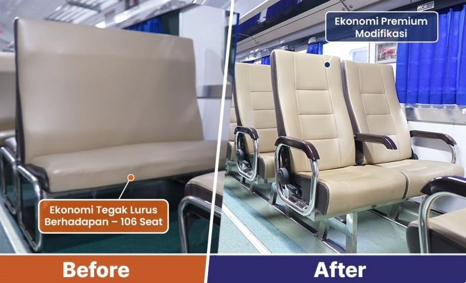 KA Rajabasa Upgrade ke Ekonomi Premium Mulai 4 Juli 2026, Perjalanan Lampung–Palembang Makin Nyaman
