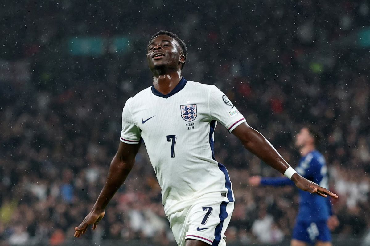 Bukayo Saka Siap Tampil untuk Inggris Pada Laga Pembuka Grup L Kontra Kroasia