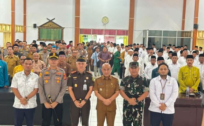 Hadiri Deklarasi Pilrio Serentak, Kapolres Bungo Ajak Masyarakat Jaga Demokrasi Desa yang Aman dan Damai
